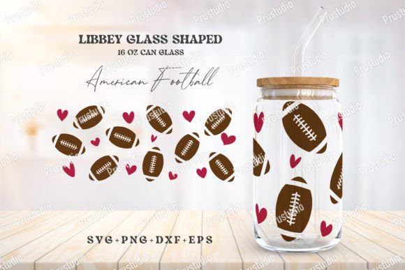 16oz Libbey Can Glass Graphics for Crafts