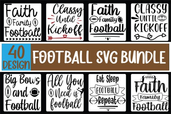 40 Football Svg Bundle: Graphics & Crafts Review