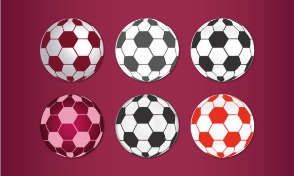 Different Color Football Set: Graphics & Crafts Review