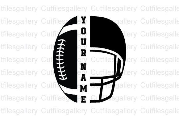 Football Helmet SVG Graphics for Crafts