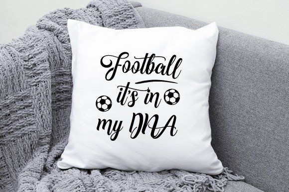 Football It's in My DNA SVG: Graphics for Crafts