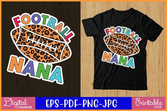 Football Nana Graphics: Editorial Crafts Design