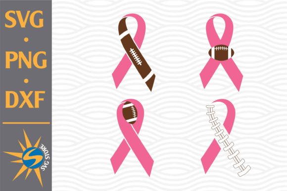 Football Ribbon Cancer Graphics for Crafts Review
