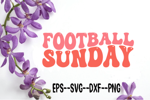 Football Sunday Retro Wavy Svg: Graphics & Crafts Review