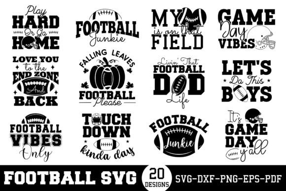 Football SVG Bundle Vol.3: Graphics & Crafts Review