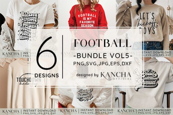 Football SVG Bundle Vol.5: Graphics & Crafts Review