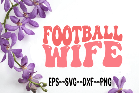 Football Wife Retro Wavy Svg: A Designer's Review