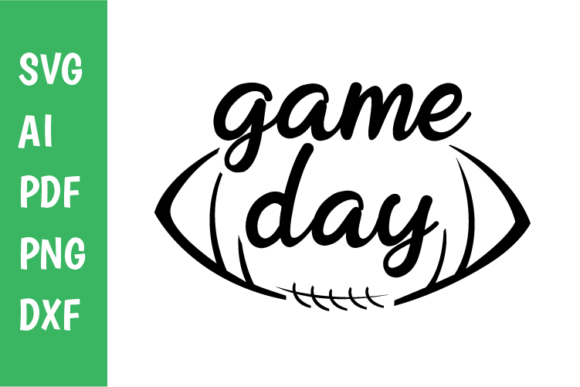 Game Day Football Fan SVG for Graphics and Crafts
