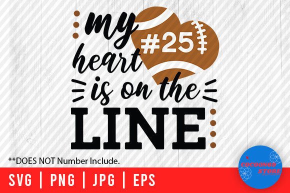 My Heart is on the Line Football Number Review